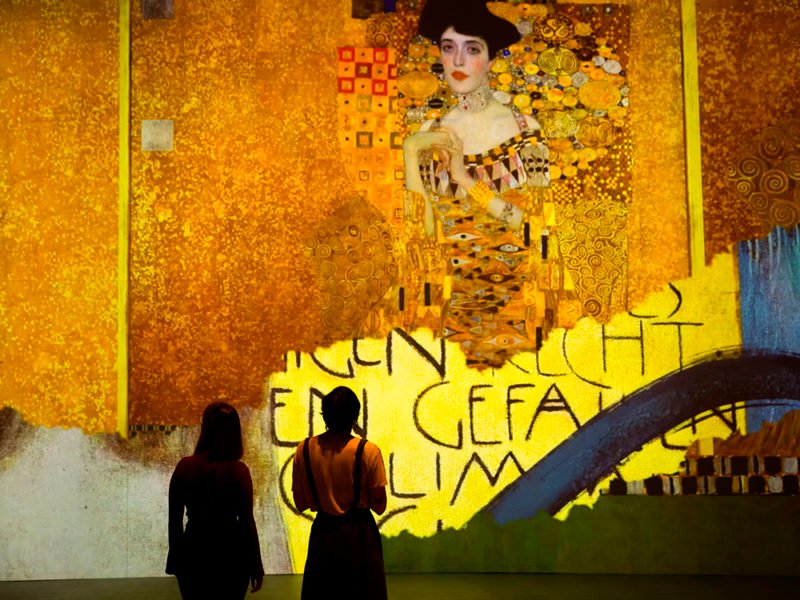Klimt: una experiencia inmersiva en el Centro de Artes Digitales IDEAL