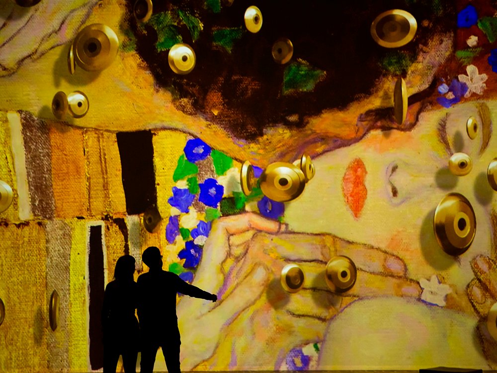 Klimt: una experiencia inmersiva en el Centro de Artes Digitales IDEAL
