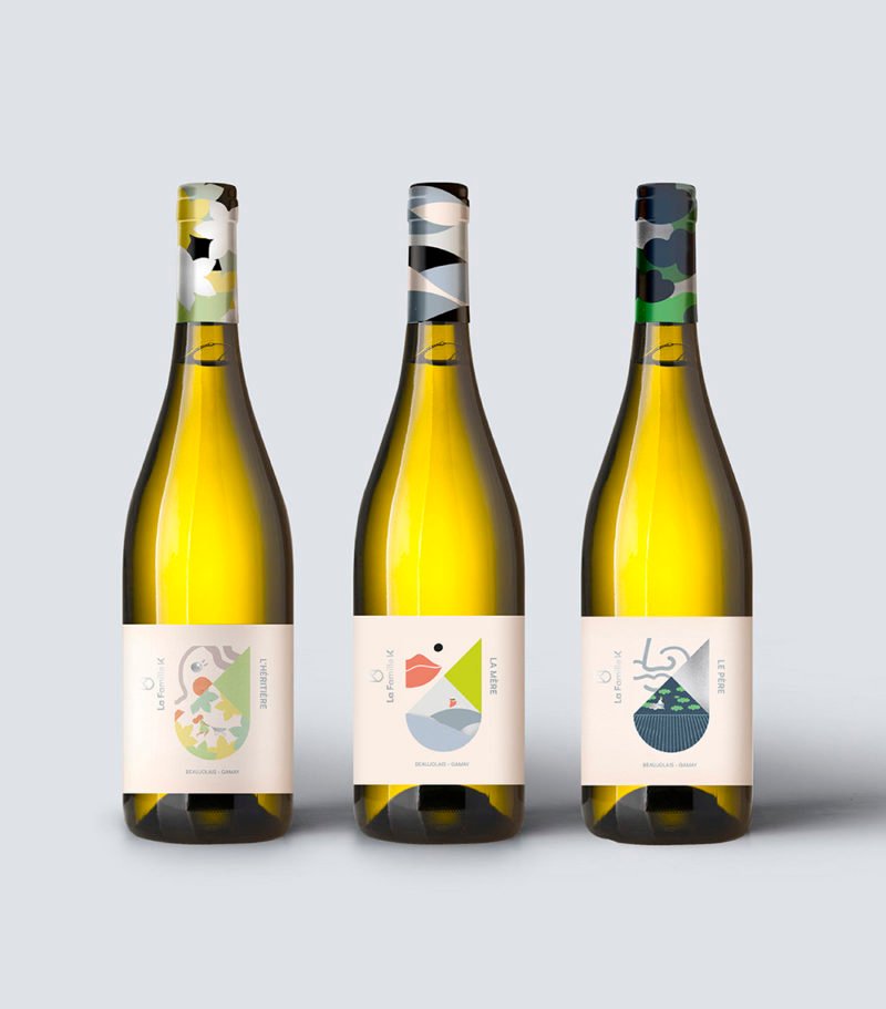 FutureBrand desarrolla la identidad de La Famille K. Vinos avec amour