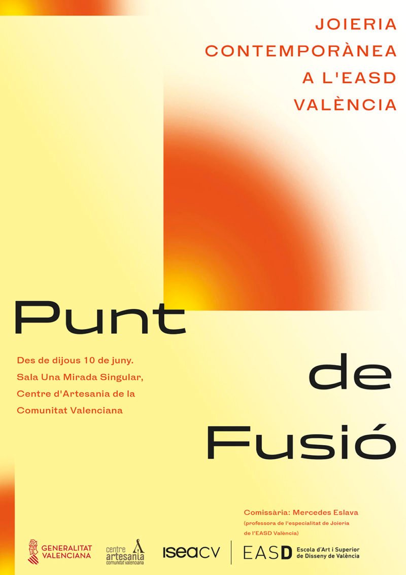 Punt de Fusió: joyería de diseño en el Centro de Artesanía de la Comunidad Valenciana