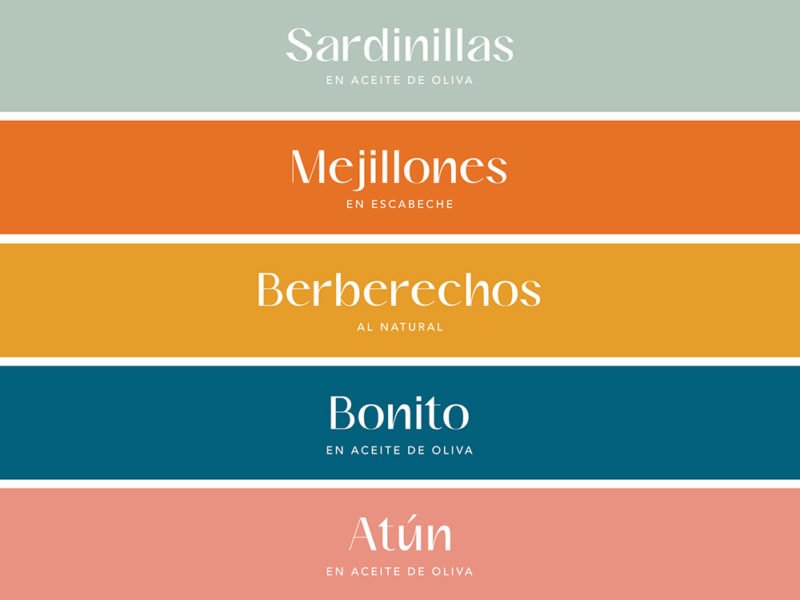 Son Sardina, el packaging de conservas de Barceló Estudio