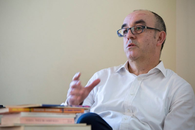 Cruz Novillo a debate en el Palacio Quintanar de Segovia
