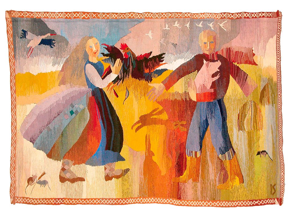 Diseño textil letón en el Museo Nacional de Artes Decorativas