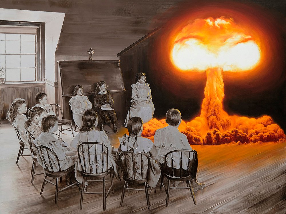 Las fotografías al óleo de Paco Pomet. De Granada al mundo