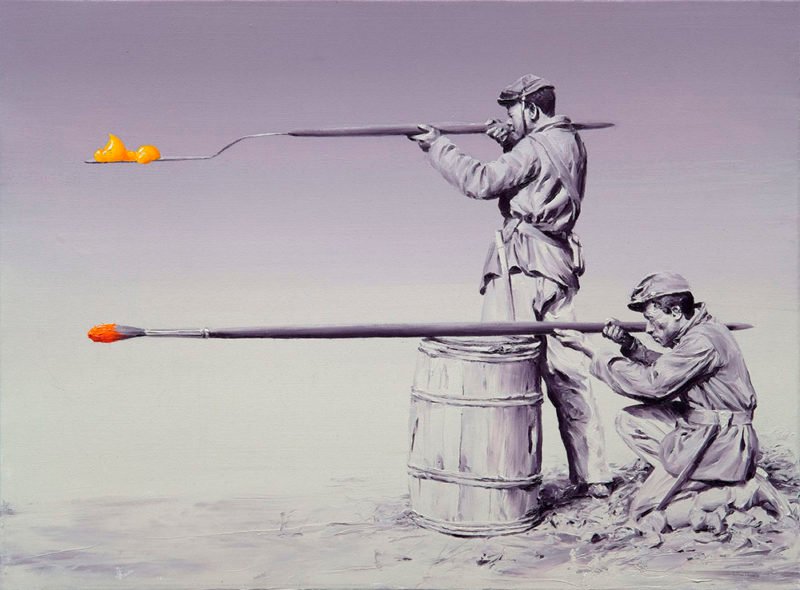 Las fotografías al óleo de Paco Pomet. De Granada al mundo