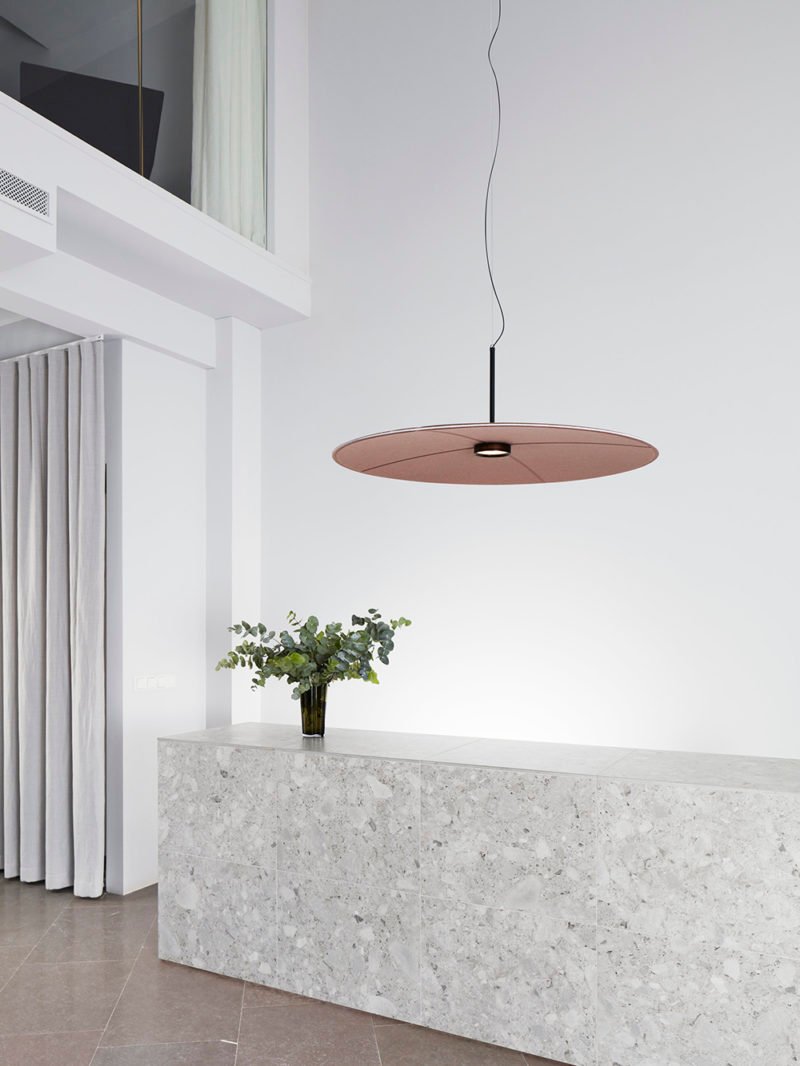 Lily, las luminarias fonoabsorbentes de Runa Klock y Hallgeir Homstvedt