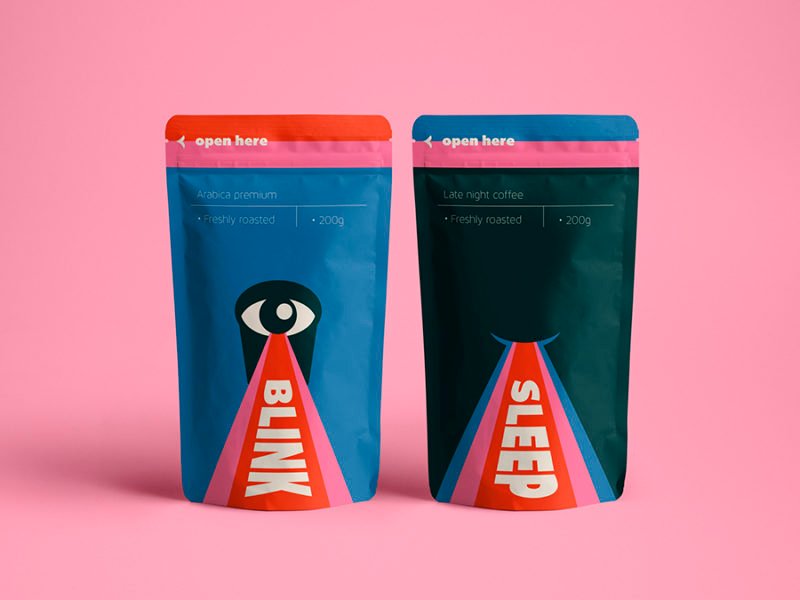 Blink, el packaging millennials de Ana Miminoshvili. Guiño al diseño georgiano