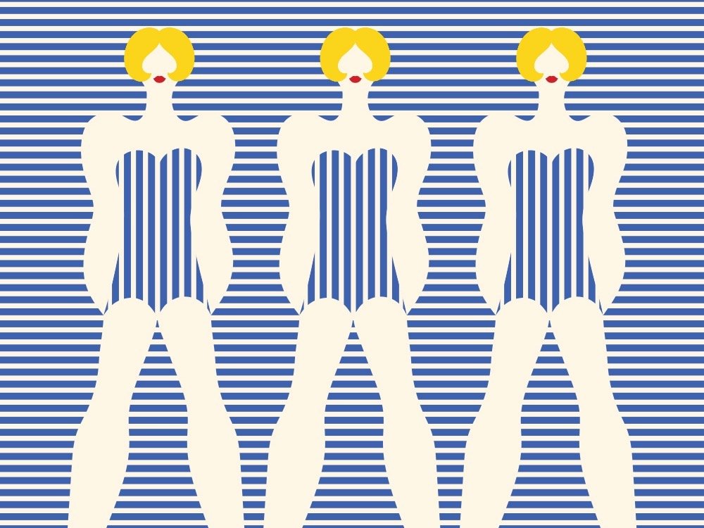 Olimpia Zagnoli: texturas, personajes, escenas,… todo funciona, todo gusta