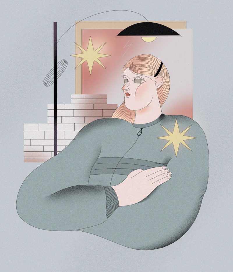 Exagerados, dramáticos, surreales,... los retratos de Oleksandra Balytska