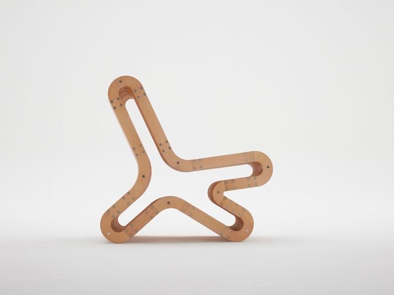 The Slank Occasional, la silla laberíntica de George Gibbens