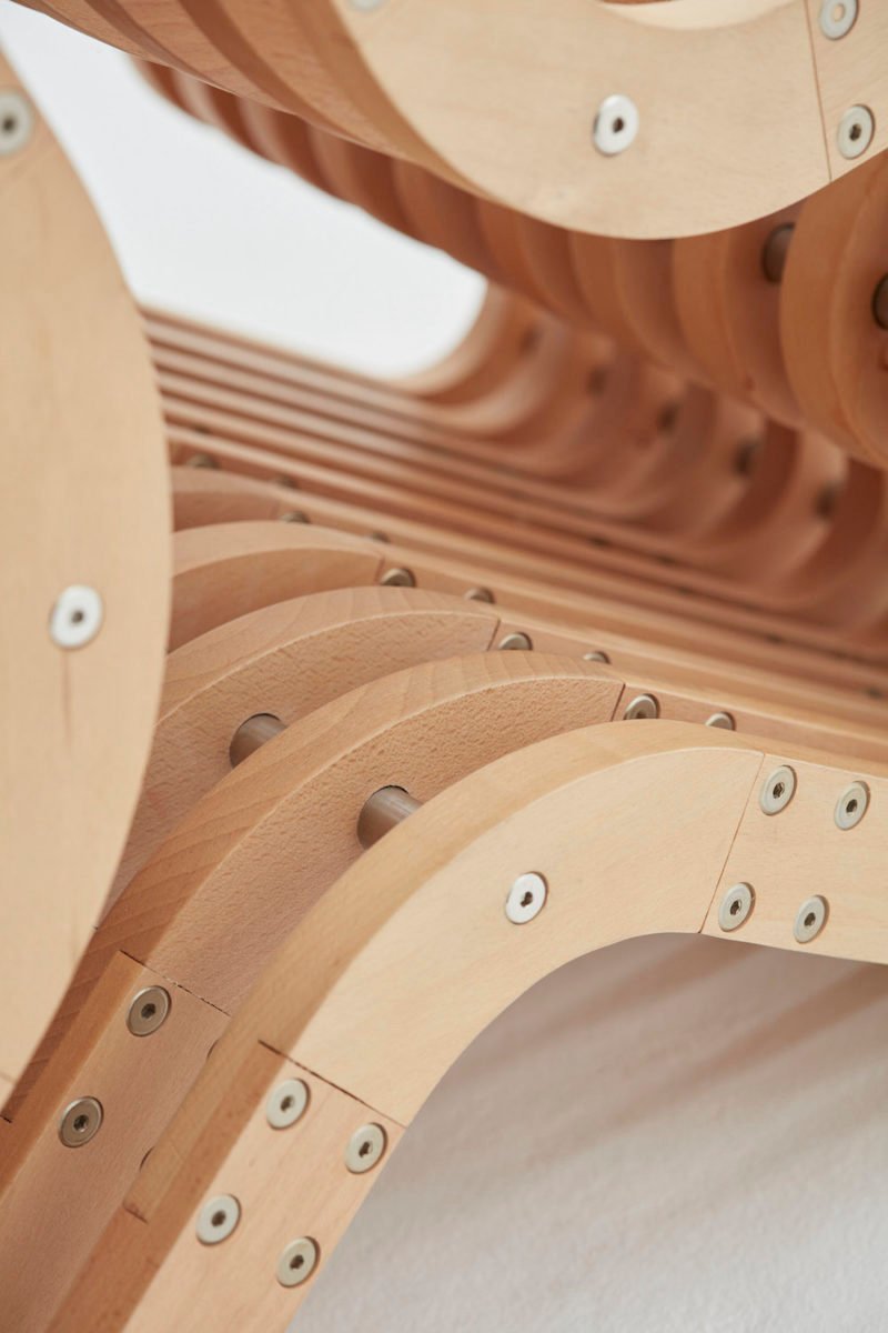 The Slank Occasional, la silla laberíntica de George Gibbens