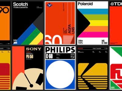 Poster Collection Retro Brands Videotape, de Xavier Esclusa Trias