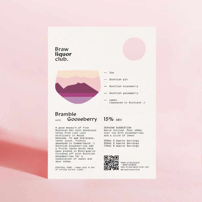 Los licores de Ewan Leckie. Color, minimalismo y naturaleza