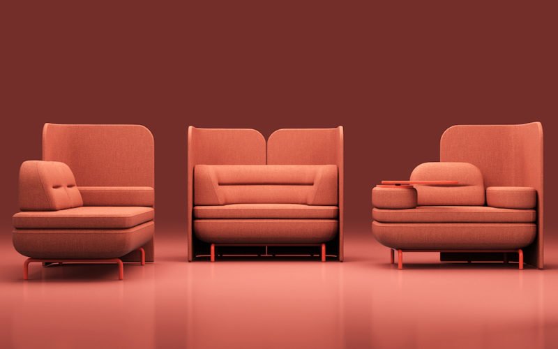 Modular y esencialista. Así es Futo, el mobiliario contract de Dymitr Malcew