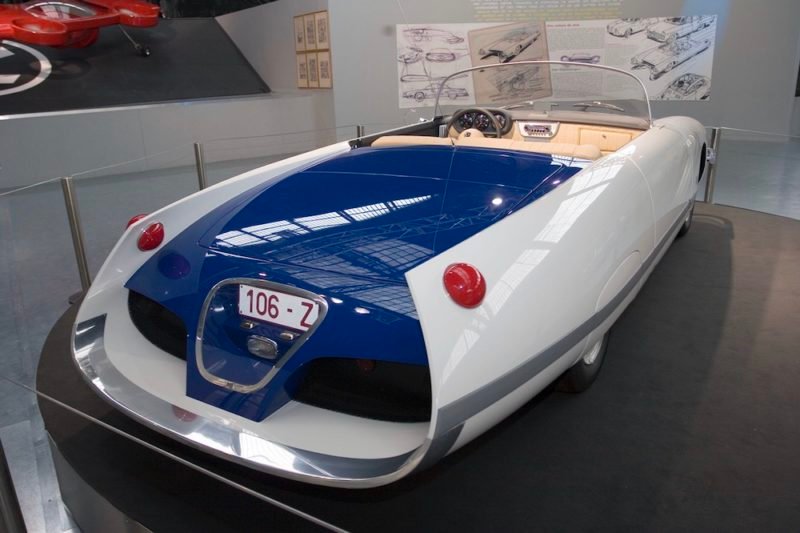 El Turbot II en una exposición sobre André Franquin organizada en Bruselas. Fotografía de Björn Kristinsson (2007), publicada con el consentimiento de su autor.