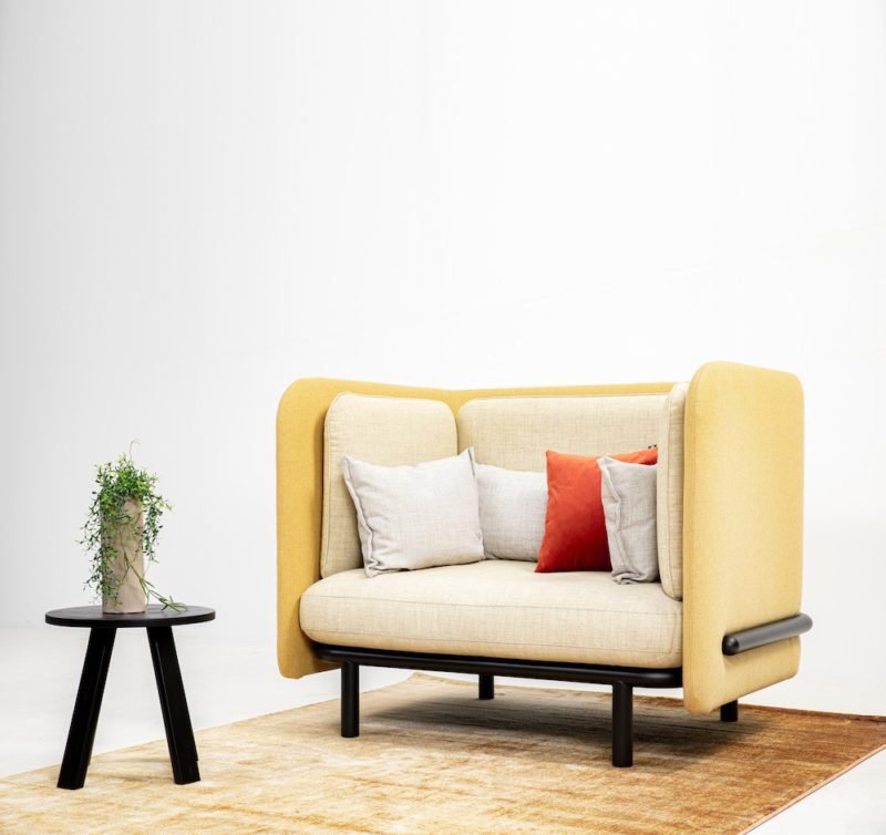 Buzzispark Low, los asientos contract de Alain Gilles. Intimidad y eficiencia