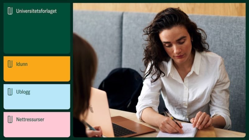 Mats Ottdal rediseña la identidad de Universitetsforlaget