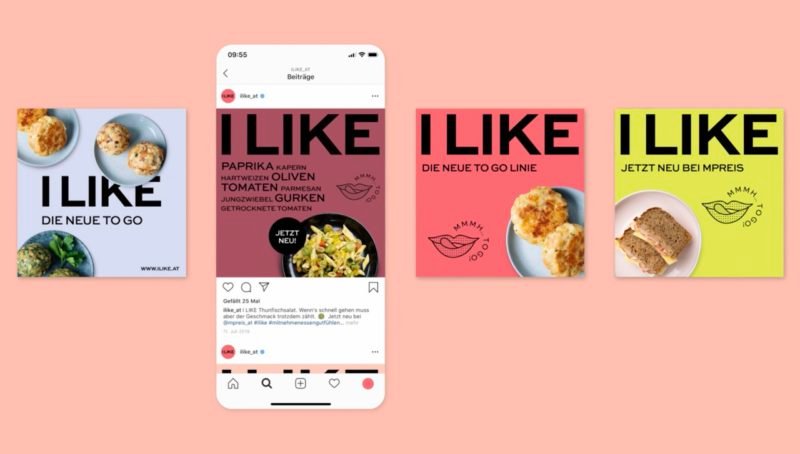 Moodley desarrolla la identidad de I Like, comida healthy lista para llevar