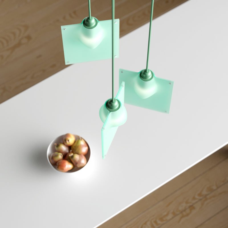 Nested, las luminarias de suspensión de Deniz Aktay