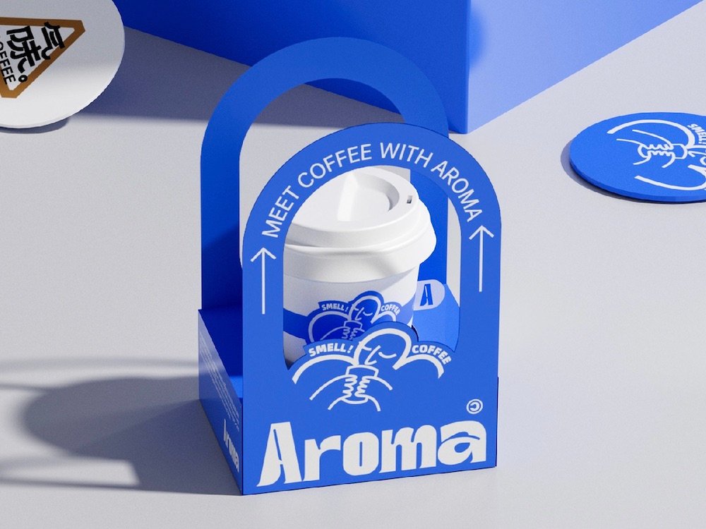 Café de diseño: Surprise Company da vida y personalidad a Aroma