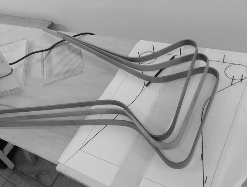 Bamboo, el taburete doblado de Chen Kuan Cheng