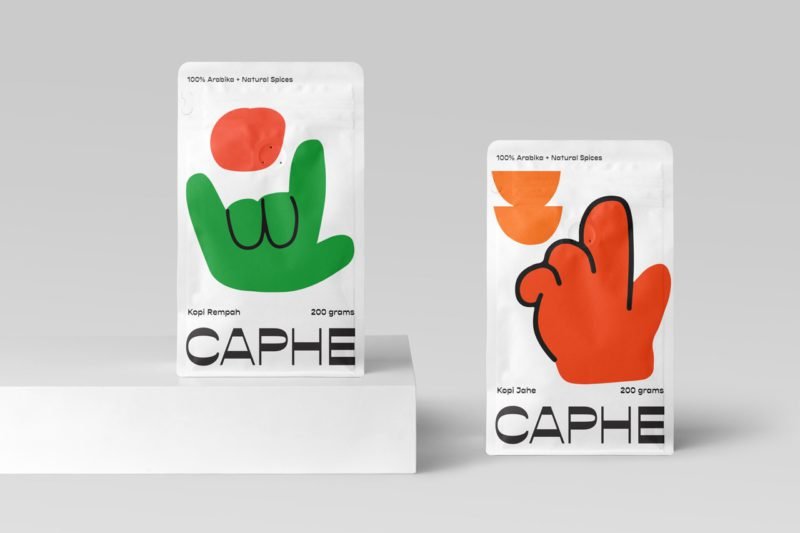 Caphe: branding, naming, packaging,... de Widarto Impact