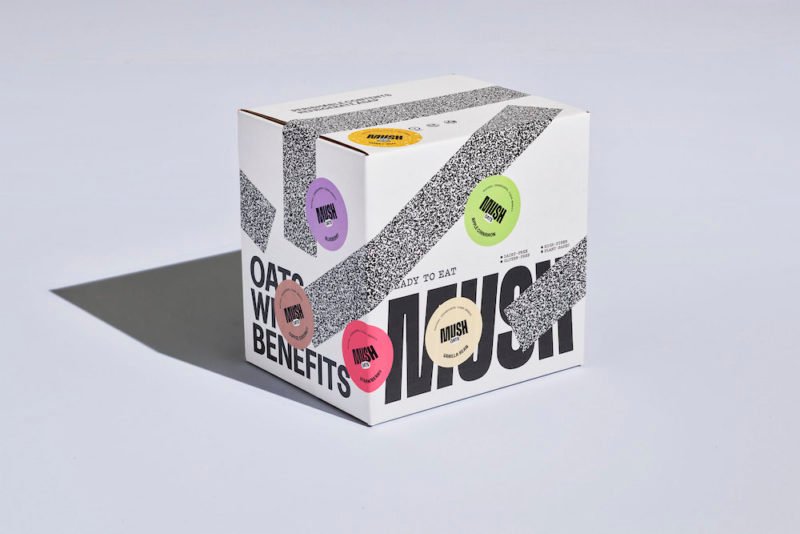 Manual Graphics desarrolla la nueva identidad de Mush. © Maren Caruso / David Begler