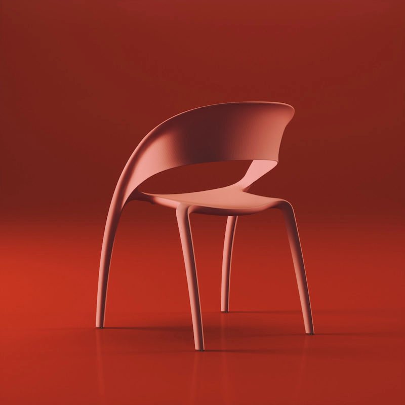Vicent Berbegal firma Bee, la nueva silla de Actiu