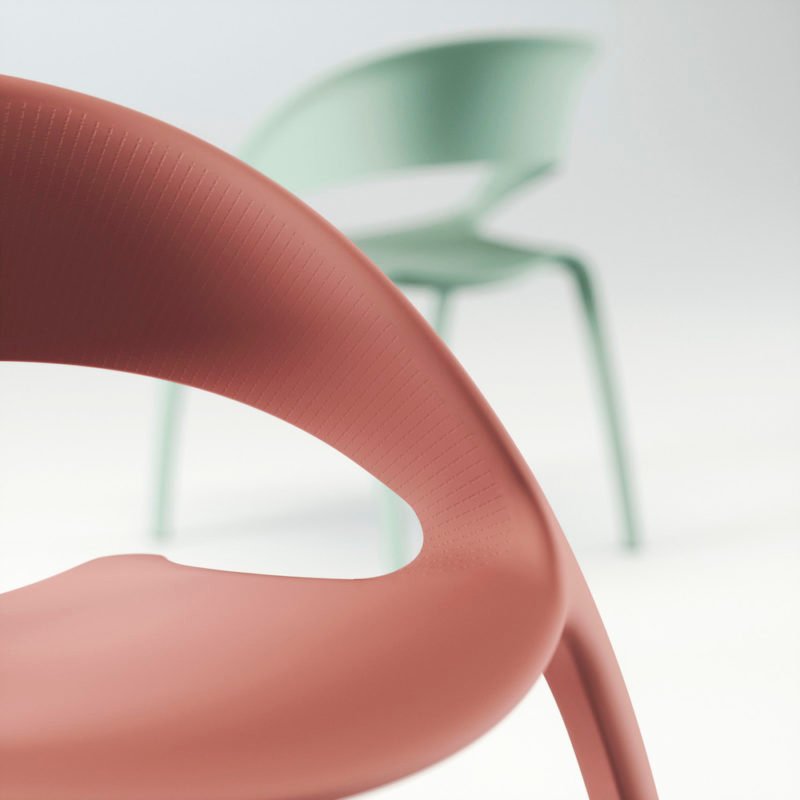 Vicent Berbegal firma Bee, la nueva silla de Actiu