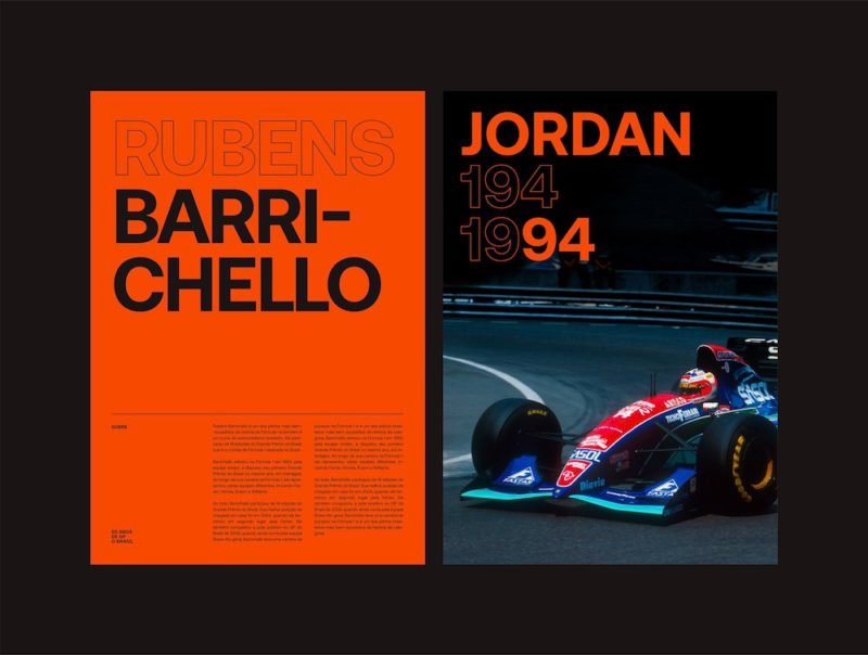 Gabriel M. Ramos celebra los 50 años de la F1 en Brasil con diseño del bueno
