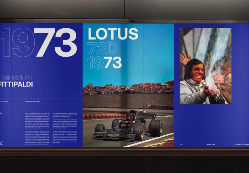 Gabriel M. Ramos celebra los 50 años de la F1 en Brasil con diseño del bueno