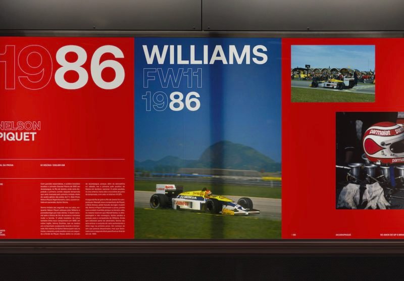 Gabriel M. Ramos celebra los 50 años de la F1 en Brasil con diseño del bueno