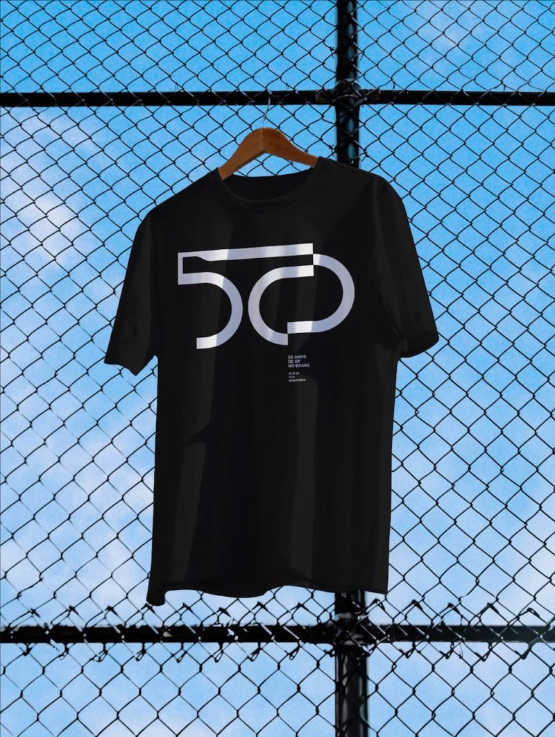 Gabriel M. Ramos celebra los 50 años de la F1 en Brasil con diseño del bueno