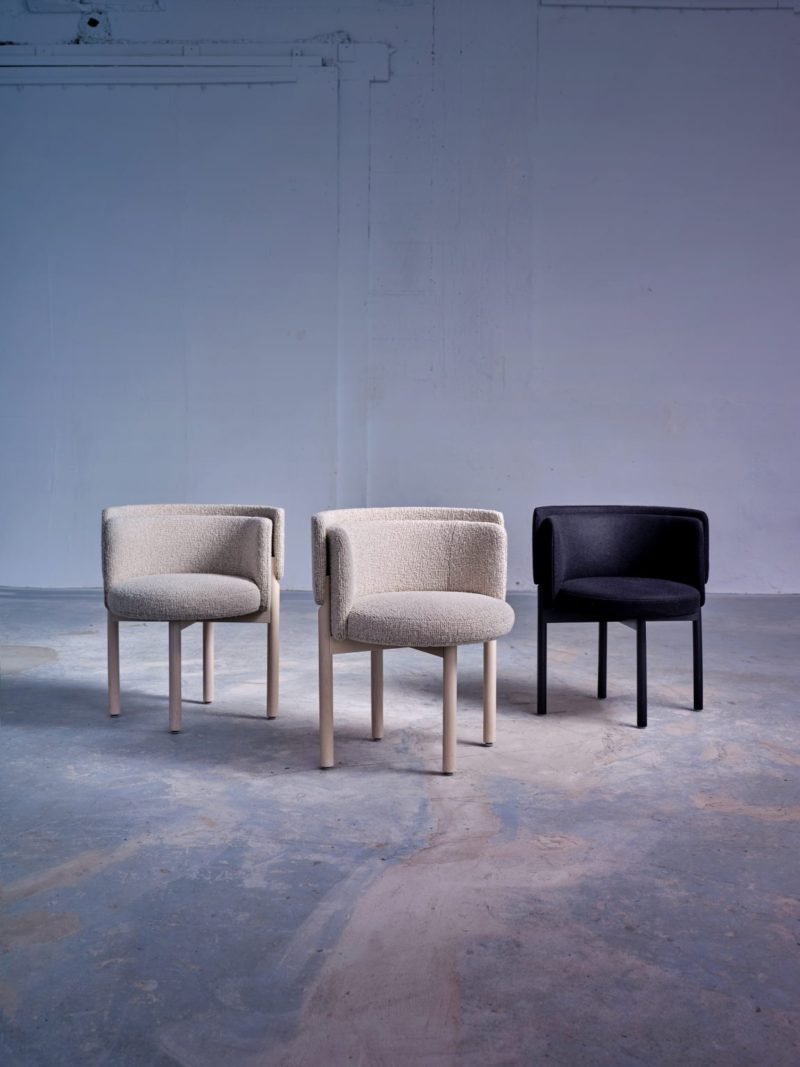 Layered, la silla "en capas" de Paolo Ferrari para Colony