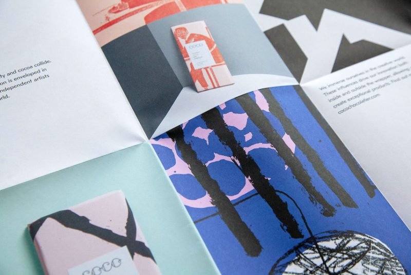 Coco: chocolate y arte en la identidad de Freytag Anderson
