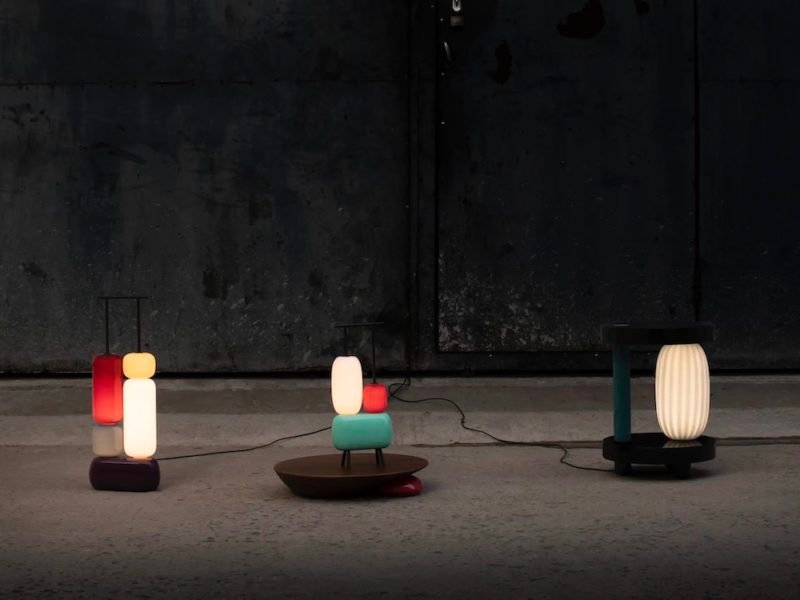 Las coloridas luminarias de Luca Nichetto