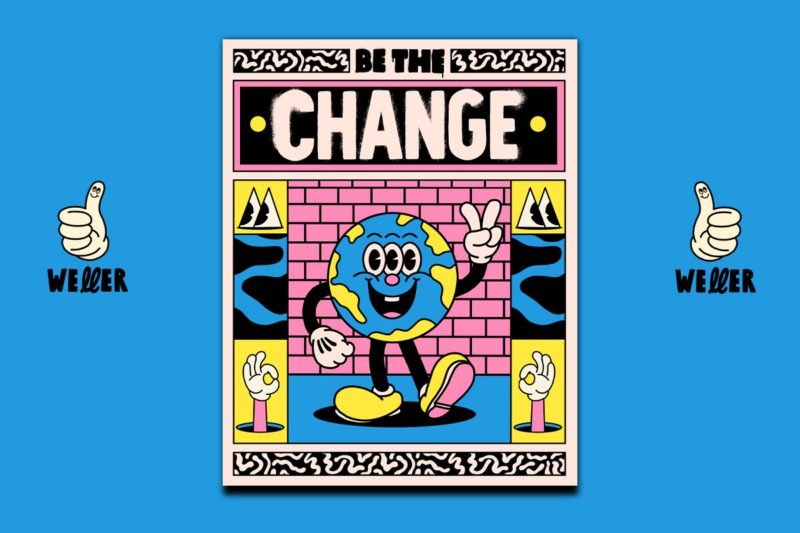 Yeye Weller, un ilustrador diferente