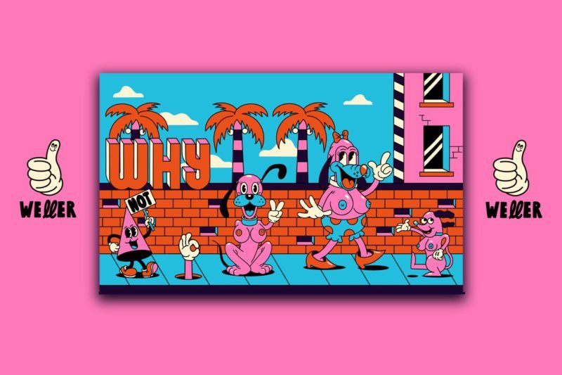 Yeye Weller, un ilustrador diferente