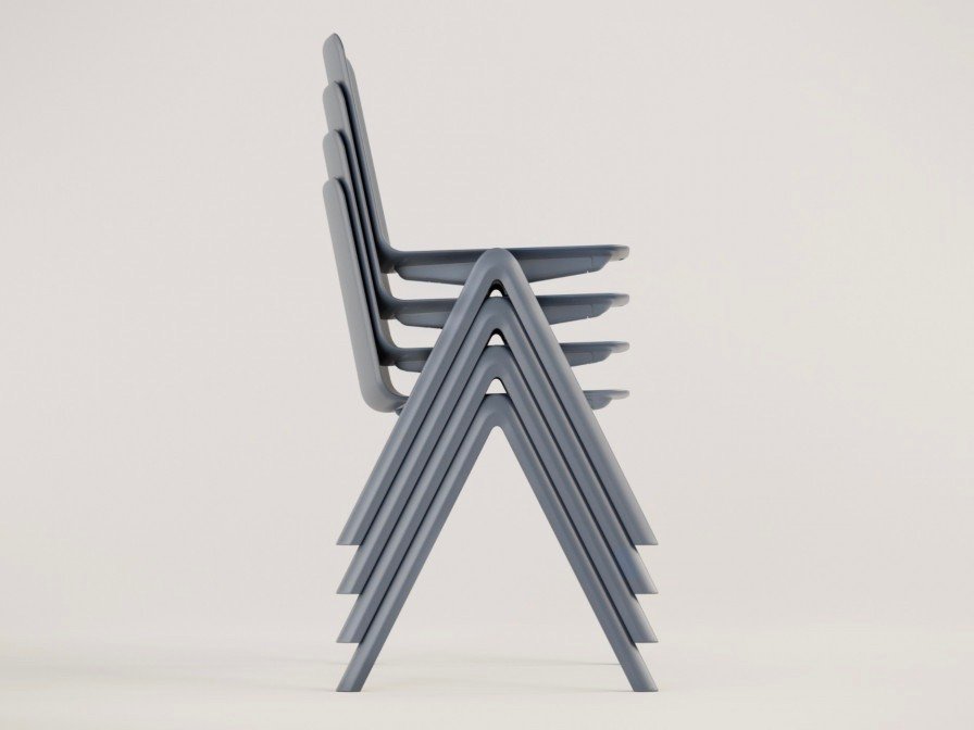 Innovadora, apilable y sostenible. Así es Stack, la silla de Martini & Dall’Agnol