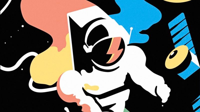 Luca, B. diseña la imagen de Space Invaders, una obra de teatro para adolescentes