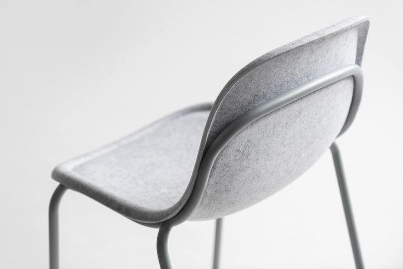 Vale: la colección de asientos de fieltro de PET de Layer