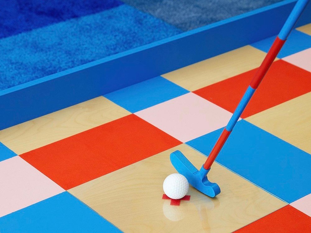 El minigolf pop-up de Maum. Marketing inmobiliario en el corazón de Seúl