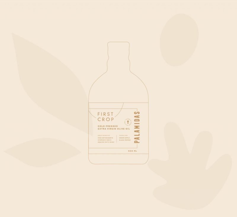 Marka Works crea la identidad de los aceites de oliva Palamidas