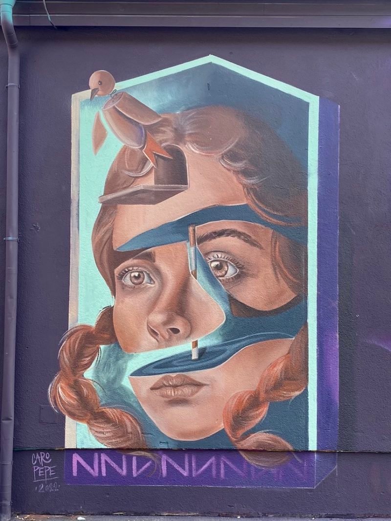 Miradas urbanas: los murales de Caro Pepe en Berlín
