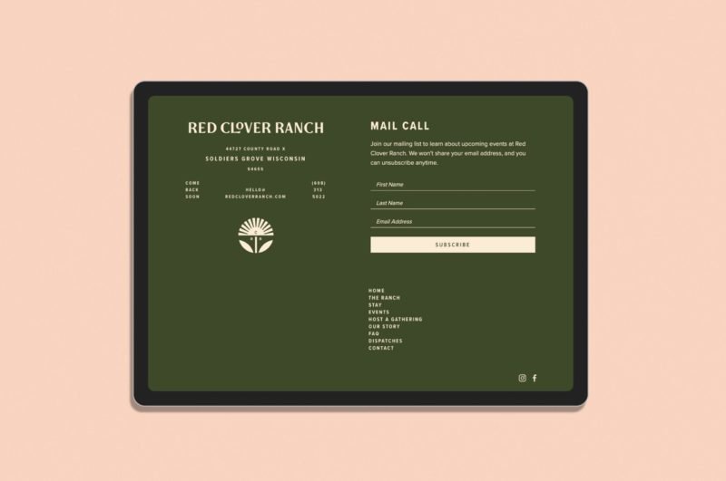 Red Clover Ranch, el branding “cowboy” de Abby Haddican