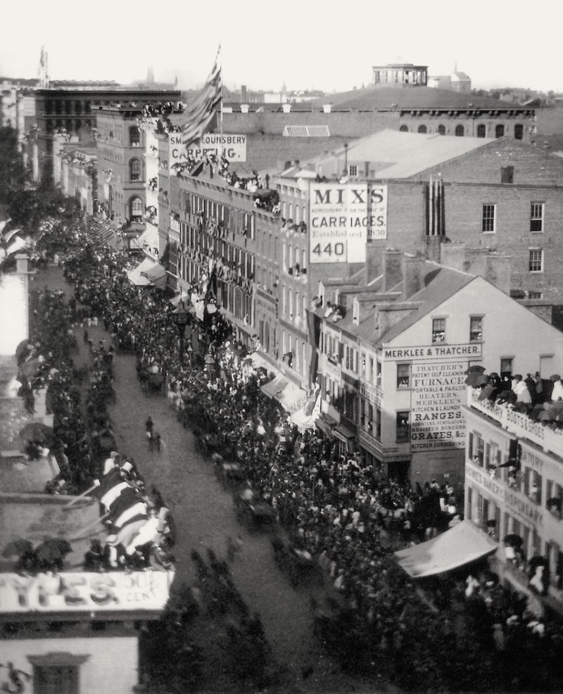 La columna de Eugenio Vega: Broadway, 1858