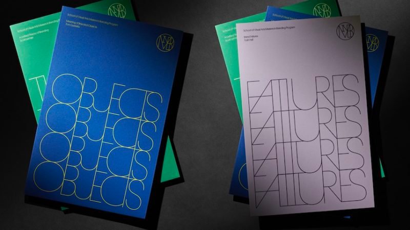 Jones Knowles Ritchie actualiza la imagen del Máster en Branding de la Escuela de Artes Visuales de Nueva York