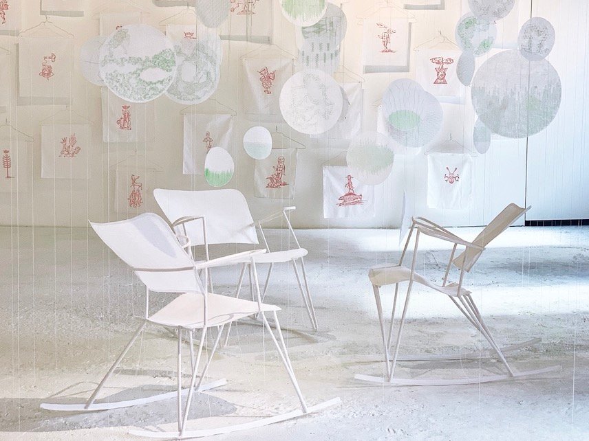 Te deseo un patio: instalación textil de Victoria Díaz Saravia en Lugano