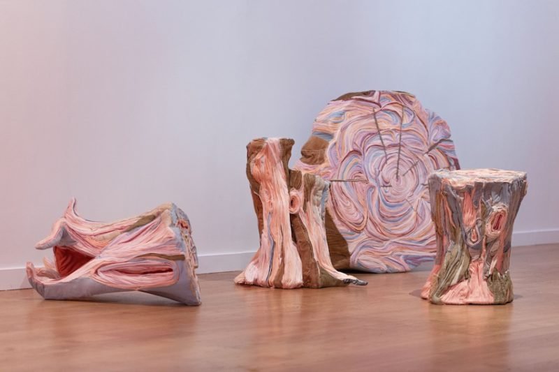 En carne viva: las esculturas textiles de Tamara Kostianovsky