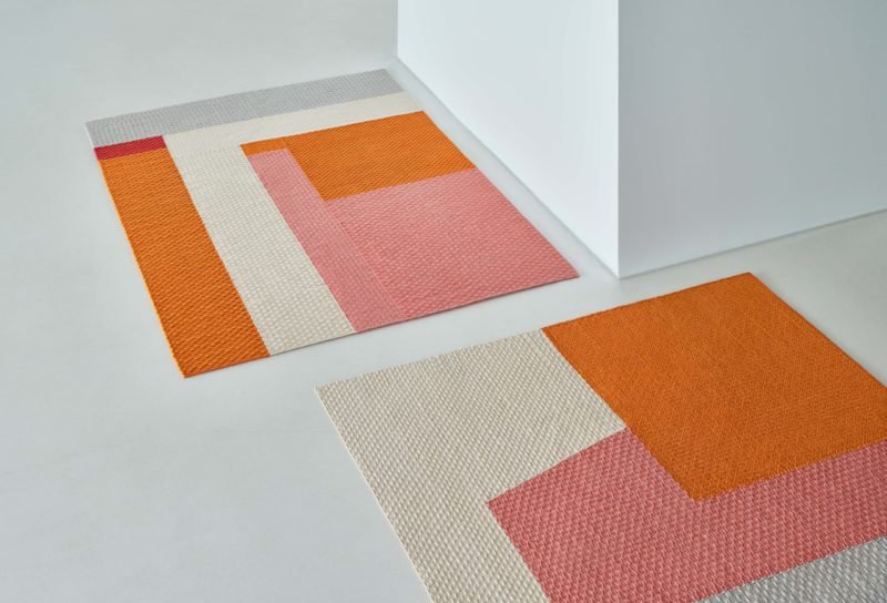 Weave: lana, geometría y color en las alfombras de Helena Rohner para GAN